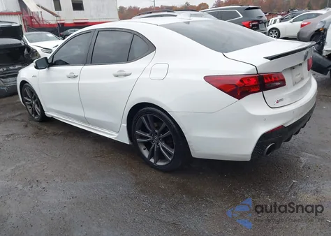 2019 Acura Tlx Tech A-Spec Pkgs из США, поврежденный, VIN 19UUB1F66KA002038